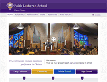 Tablet Screenshot of flsplano.org
